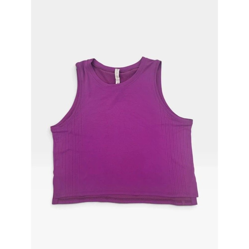 Lululemon Train to Be Tank “Vivid Plum” - size 8